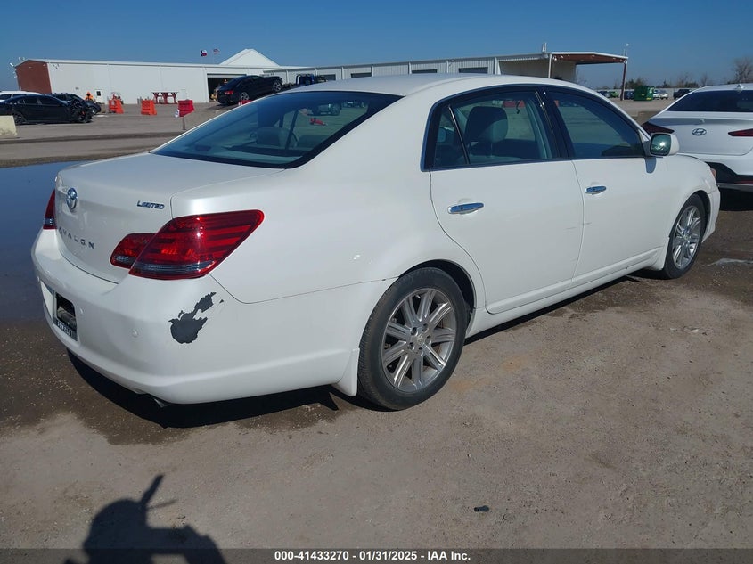 2008 TOYOTA AVALON VIN: 4T1BK36B28U260476