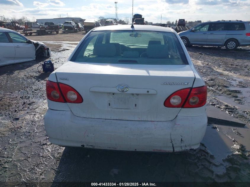 2006 Toyota Corolla Le VIN: 1NXBR32E66Z586838 Lot: 41433334