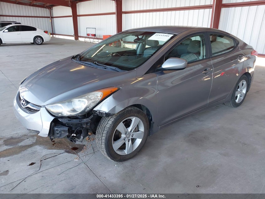 2012 HYUNDAI ELANTRA VIN: KMHDH4AE2CU351643