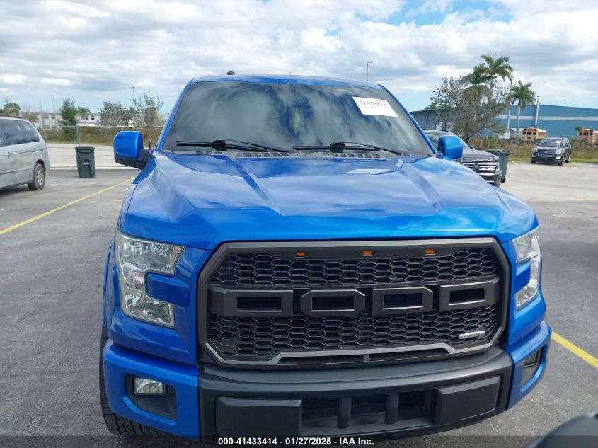 2015 Ford F-150 Lariat VIN: 1FTEW1CG2FKE28717 Lot: 41433414