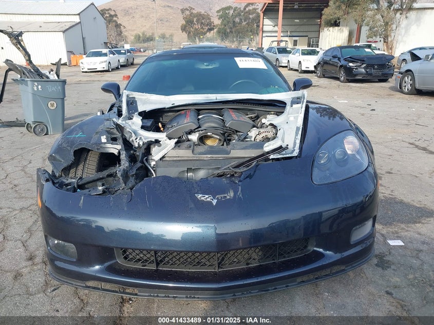 2013 CHEVROLET CORVETTE VIN: 1G1YW2DW0D5109877