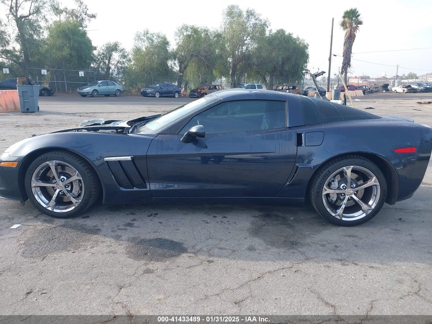 2013 CHEVROLET CORVETTE VIN: 1G1YW2DW0D5109877
