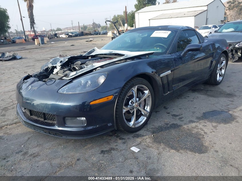 2013 CHEVROLET CORVETTE VIN: 1G1YW2DW0D5109877