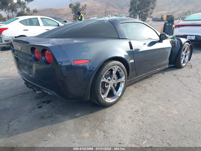 2013 CHEVROLET CORVETTE VIN: 1G1YW2DW0D5109877