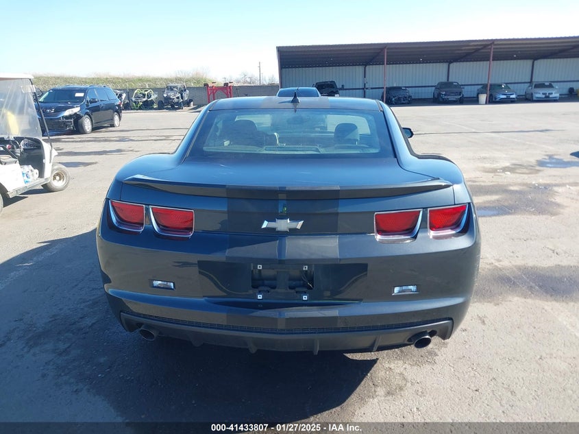 2012 CHEVROLET CAMARO VIN: 2G1FA1E37C9167006