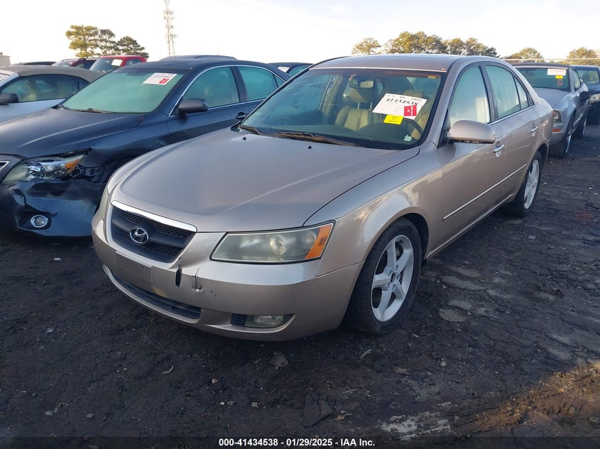 2006 HYUNDAI SONATA VIN: 5NPEU46FX6H135088