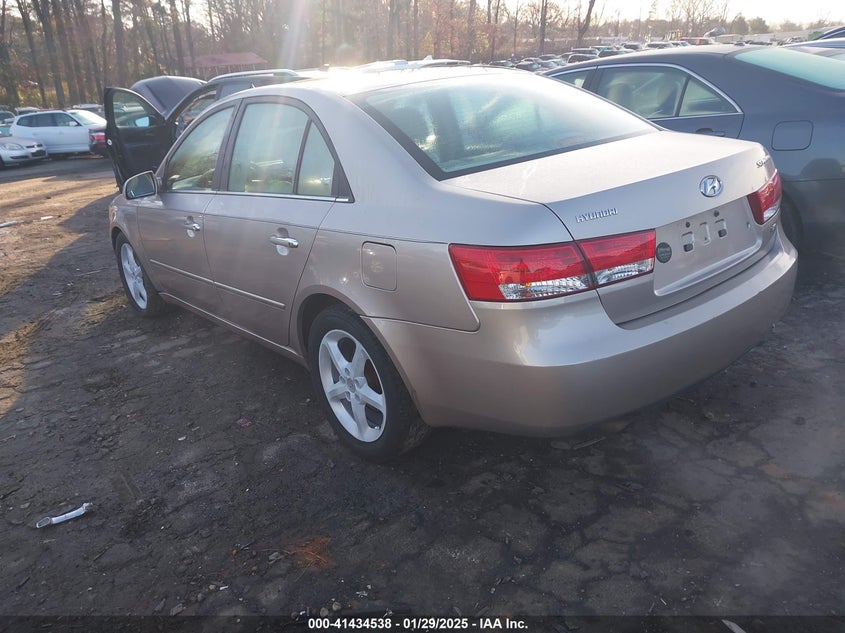 2006 HYUNDAI SONATA VIN: 5NPEU46FX6H135088