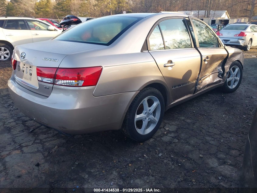 2006 HYUNDAI SONATA VIN: 5NPEU46FX6H135088