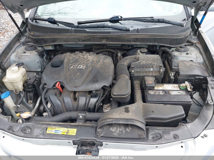 2011 HYUNDAI SONATA VIN: 5NPEB4ACXBH250948