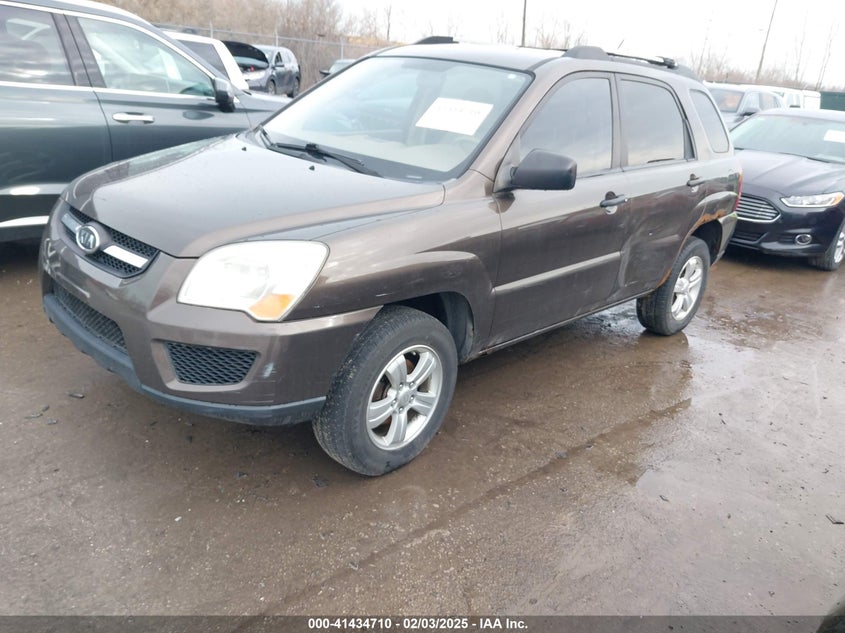 2009 KIA SPORTAGE VIN: KNDJF724897568318