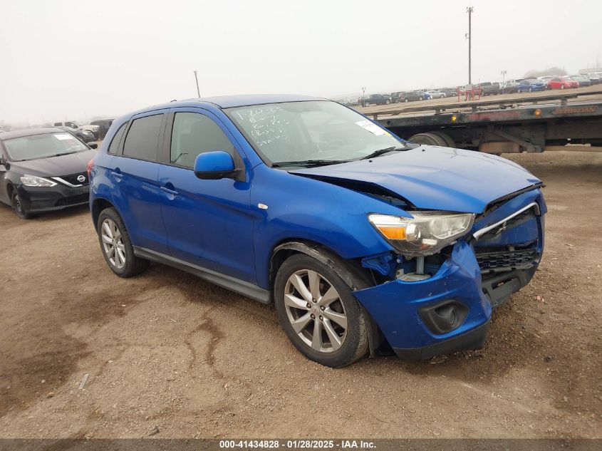 2015 Mitsubishi Outlander Sport Es VIN: 4A4AP3AU1FE038764 Lot: 41434828