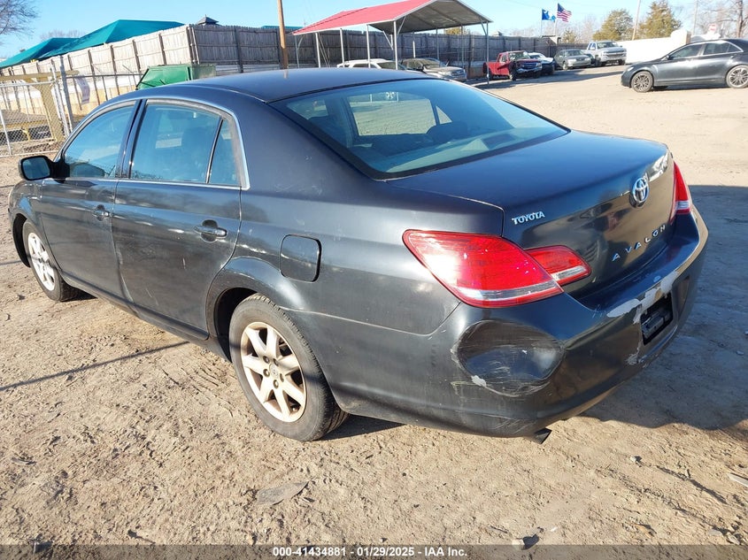 2007 TOYOTA AVALON VIN: 4T1BK36B07U216488