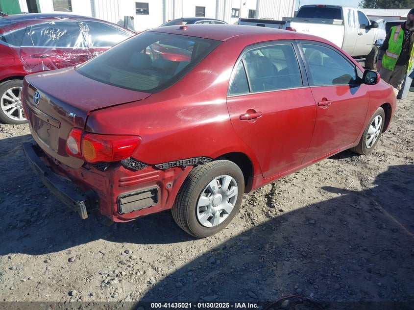 2009 TOYOTA COROLLA VIN: JTDBL40E499088708