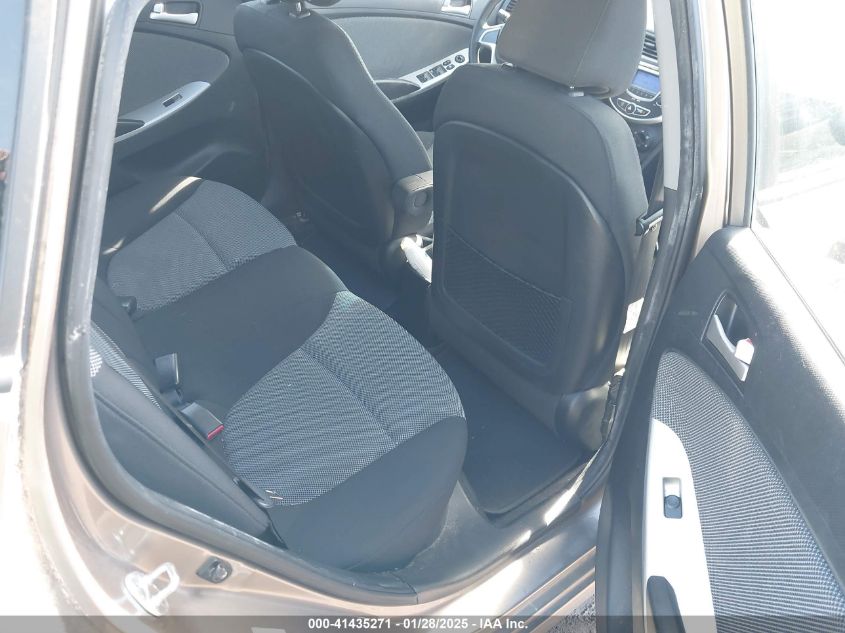 2012 Hyundai Accent Gs VIN: KMHCT5AE0CU001010 Lot: 41435271