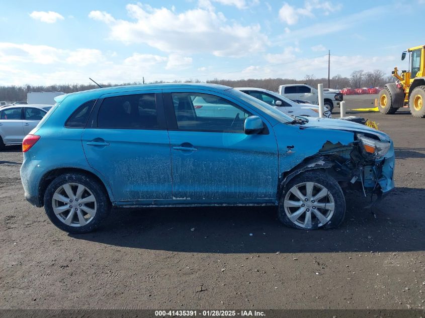 2013 Mitsubishi Outlander Sport Es VIN: 4A4AR3AU0DE017976 Lot: 41435391