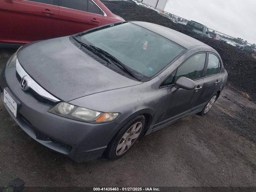 2010 HONDA CIVIC VIN: 2HGFA1F5XAH536095