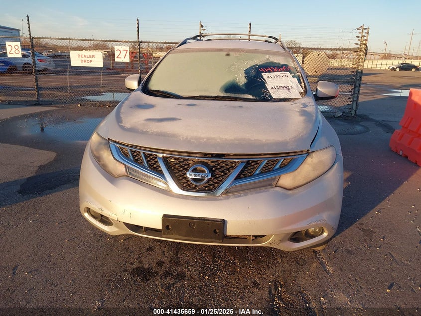 2014 Nissan Murano Sv VIN: JN8AZ1MUXEW406258 Lot: 41435659