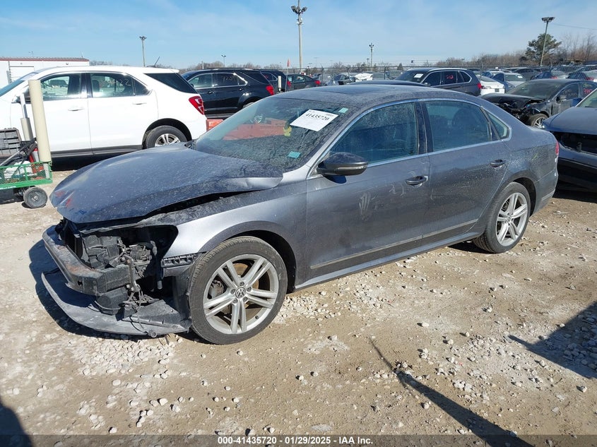 2012 VOLKSWAGEN PASSAT VIN: 1VWCN7A34CC053719