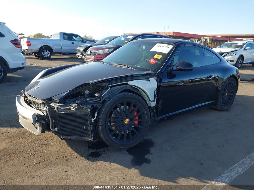 2011 PORSCHE 911 VIN: WP0AB2A92BS721421