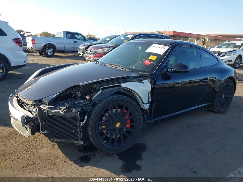 2011 PORSCHE 911 VIN: WP0AB2A92BS721421