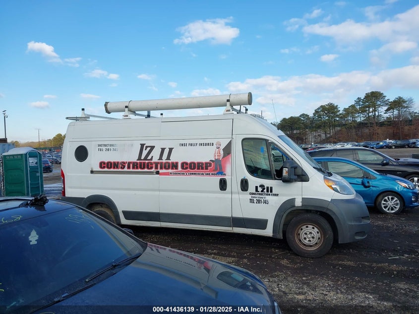 2019 RAM PROMASTER 1500 HIGH ROOF 136 WB - 3C6TRVBG7KE544295