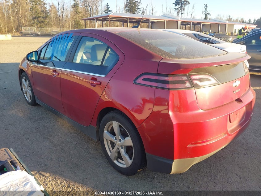 2013 CHEVROLET VOLT VIN: 1G1RF6E47DU149887