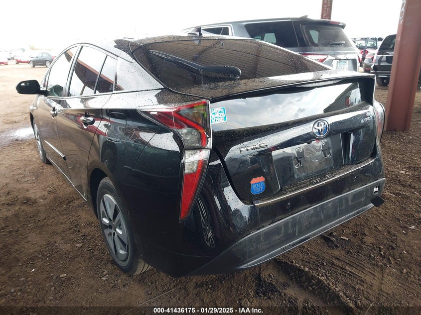 2017 TOYOTA PRIUS VIN: JTDKBRFU6H3043866