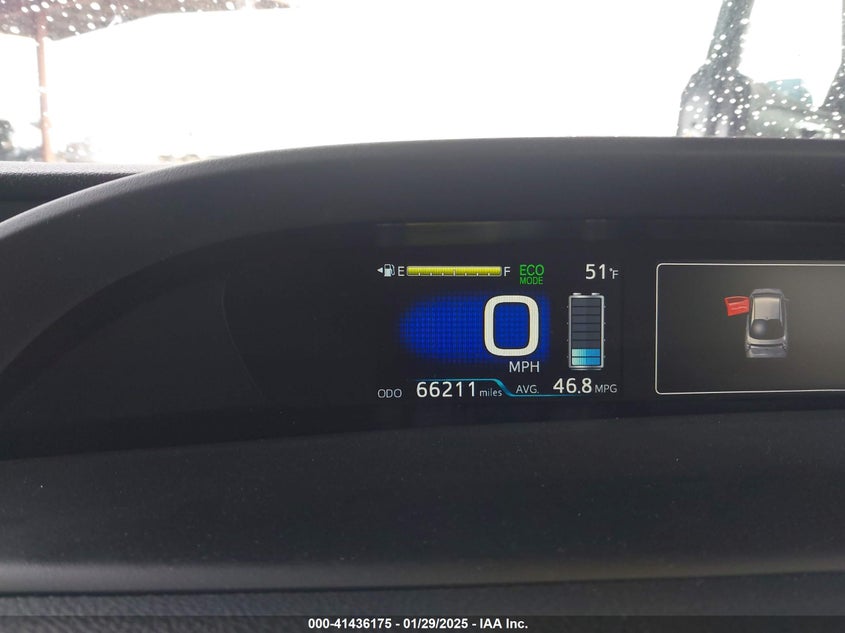 2017 TOYOTA PRIUS VIN: JTDKBRFU6H3043866