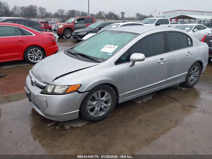 2006 HONDA CIVIC VIN: 1HGFA16576L006984