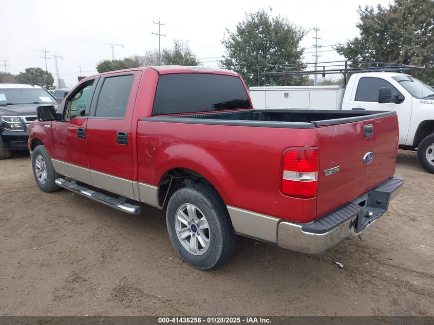 2008 FORD F-150 VIN: 1FTRW12W68FB07107