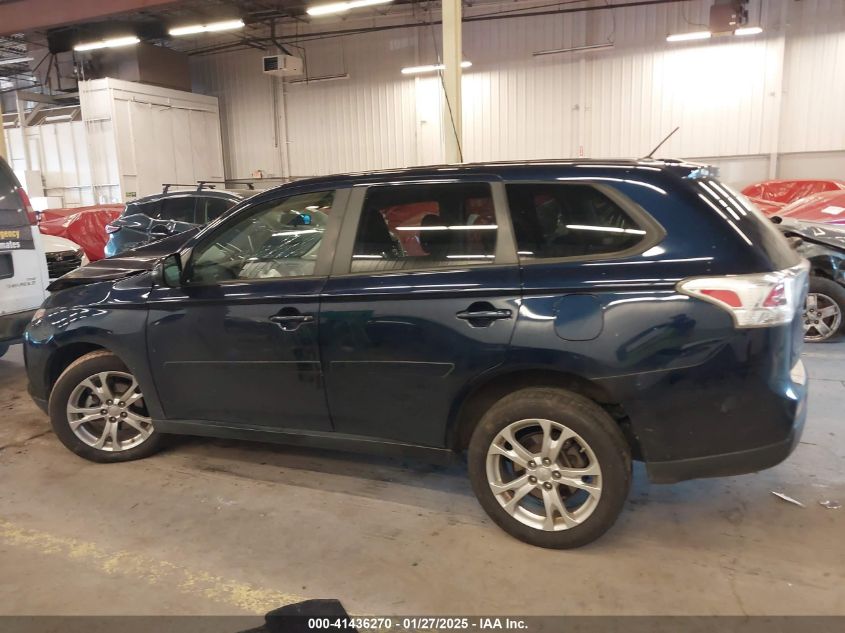 2014 Mitsubishi Outlander Se VIN: JA4AZ3A32EZ014273 Lot: 41436270