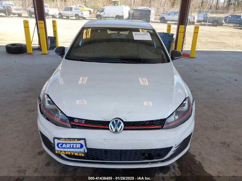 2017 Volkswagen Gti VIN: 3VW447AU5HM02718 Lot: 41436455