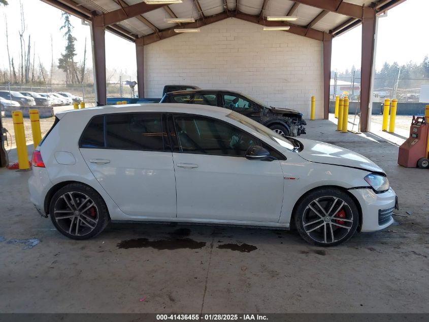 2017 Volkswagen Gti VIN: 3VW447AU5HM02718 Lot: 41436455