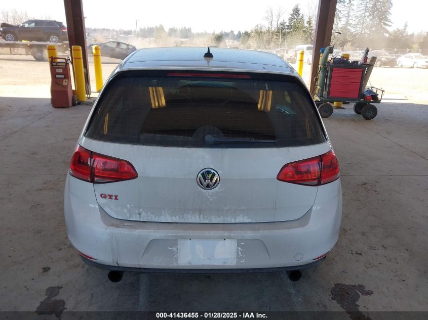 2017 Volkswagen Gti VIN: 3VW447AU5HM02718 Lot: 41436455