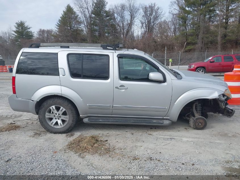 2011 Nissan Pathfinder Silver VIN: 5N1AR1NB3BC606173 Lot: 41436586