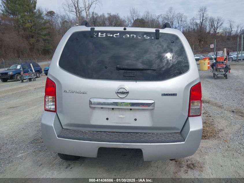 2011 Nissan Pathfinder Silver VIN: 5N1AR1NB3BC606173 Lot: 41436586