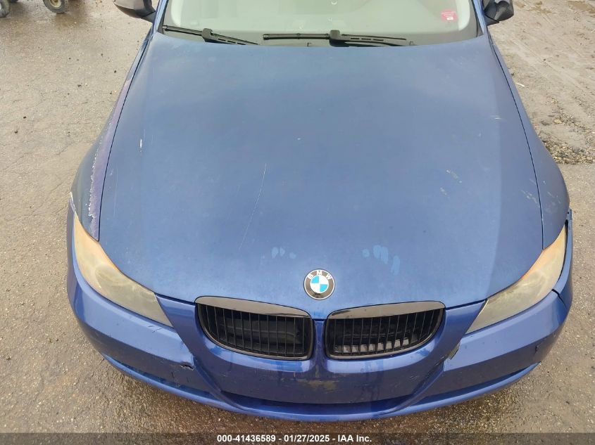 2008 BMW 328I VIN: WBAVA375X8NL51533 Lot: 41436589