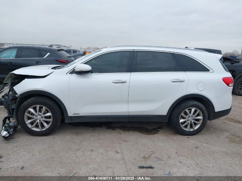 2017 Kia Sorento 2.4L Lx VIN: 5XYPGDA3XHG286441 Lot: 41436711