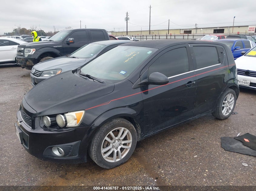 2014 CHEVROLET SONIC VIN: 1G1JC6SH8E4229617
