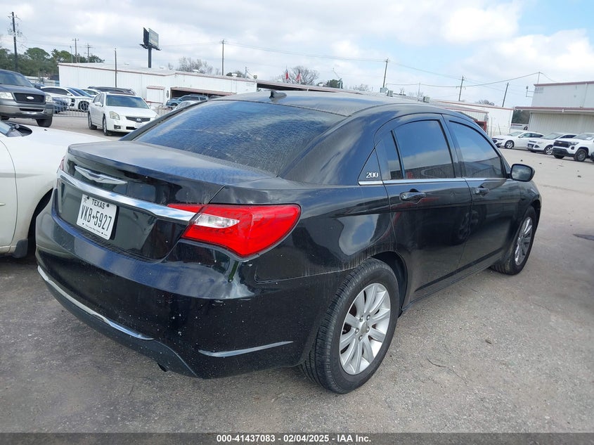 Vin: 1c3ccbbb0cn113652, lot: 41927657, chrysler 200 touring 20124