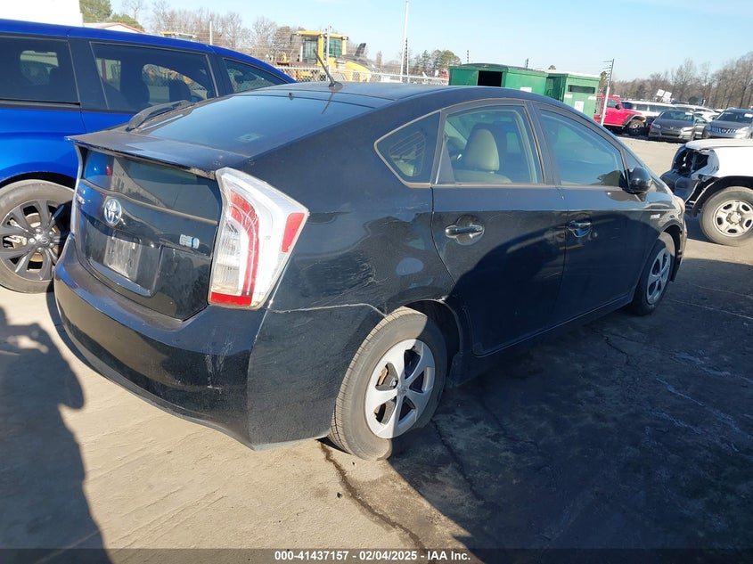 2013 TOYOTA PRIUS VIN: JTDKN3DU1D5651610