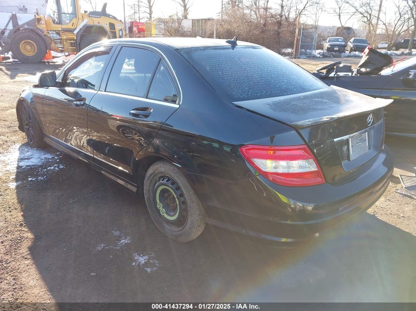 2009 MERCEDES-BENZ C 300 VIN: WDDGF81X29R069374