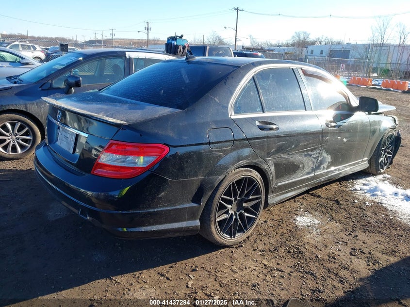 2009 MERCEDES-BENZ C 300 VIN: WDDGF81X29R069374