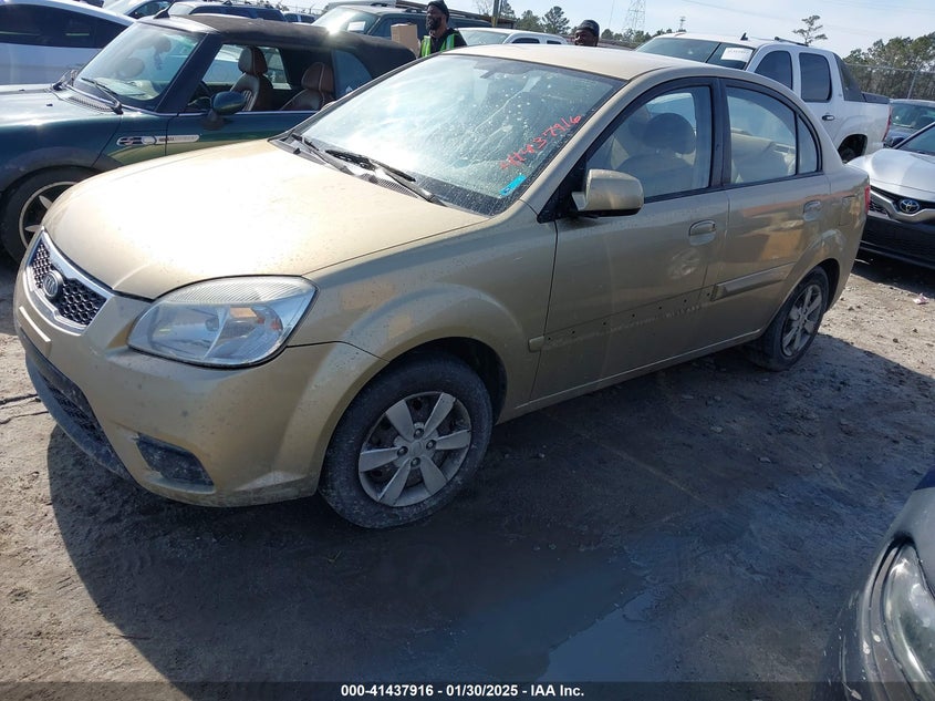 Vin: knadh4a30a6638089, lot: 41928490, kia rio lx 20102