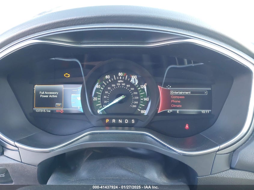 2016 FORD FUSION VIN: 3FA6P0K91GR320235