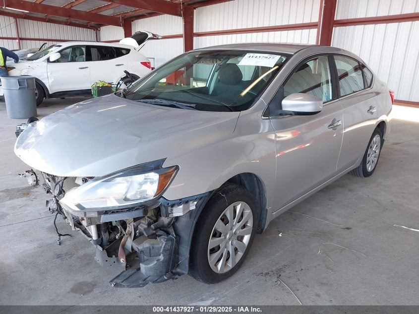 2016 NISSAN SENTRA VIN: 3N1AB7APXGY317340
