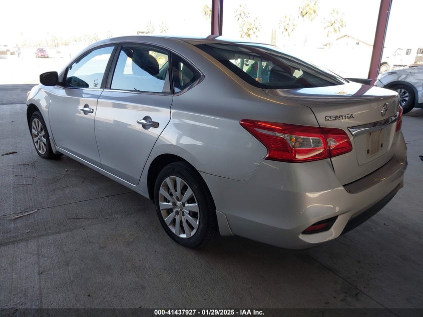 2016 NISSAN SENTRA VIN: 3N1AB7APXGY317340