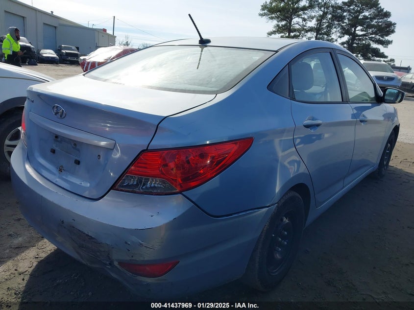 2013 HYUNDAI ACCENT GLS - KMHCT4AE2DU461667