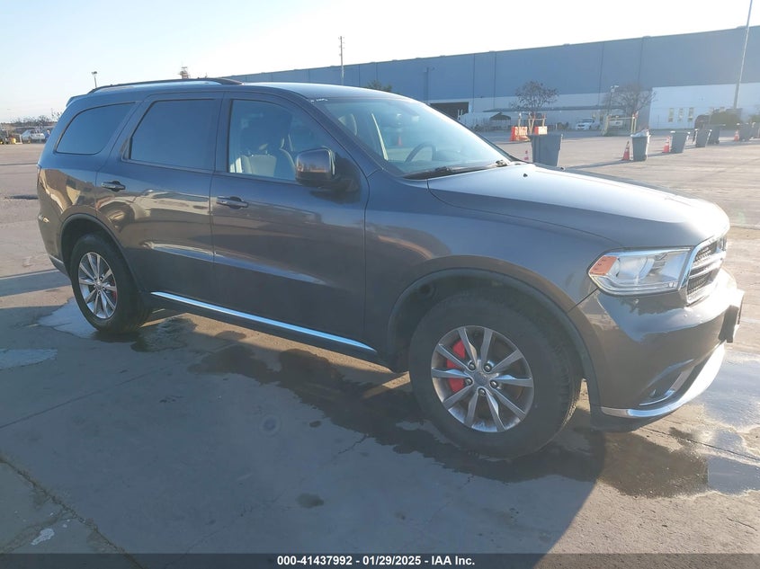 Vin: 1c4rdhag5gc424384, lot: 41928566, dodge durango sxt 20161