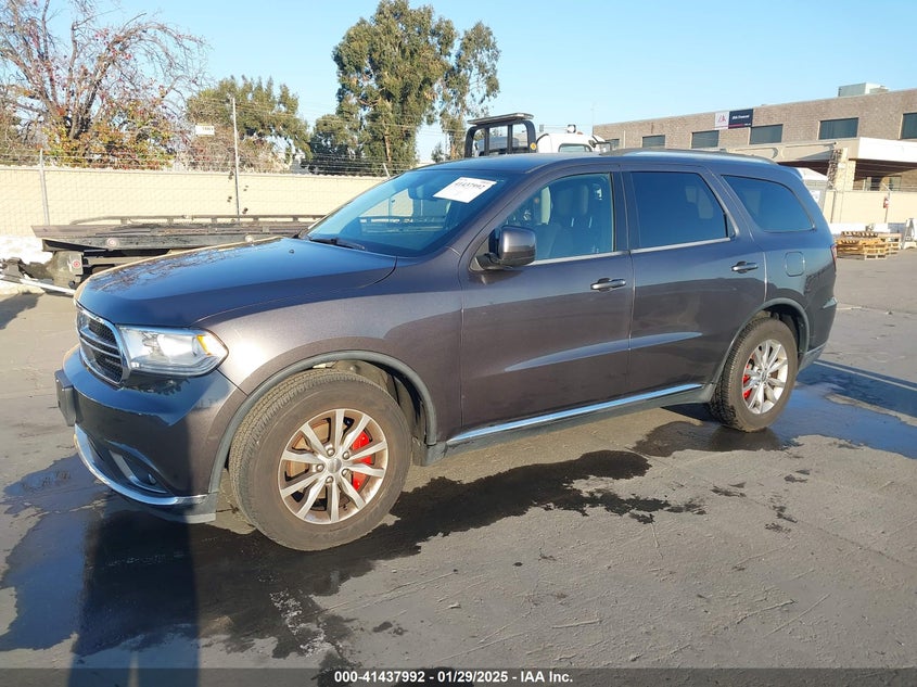 Vin: 1c4rdhag5gc424384, lot: 41928566, dodge durango sxt 20162